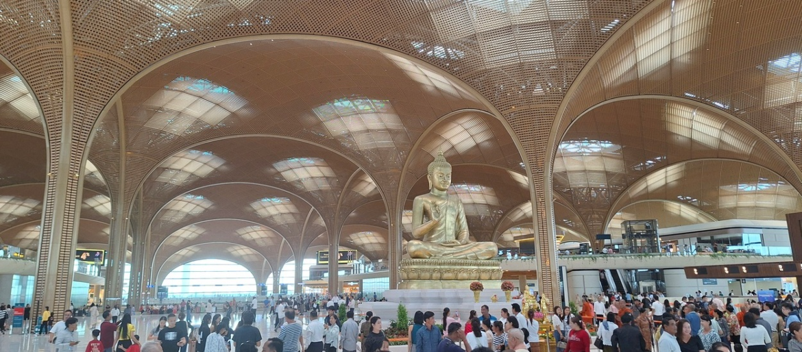 Techo International Airport opens