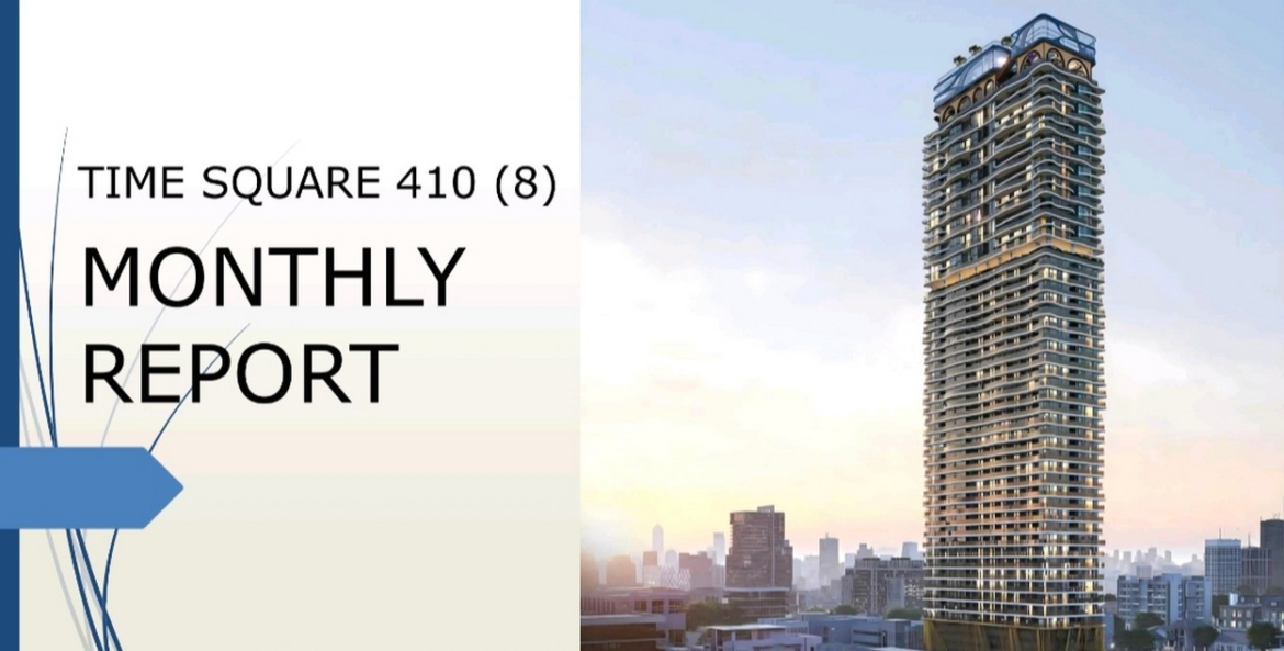 Time Square 410 (8) – reports on the stages of project construction