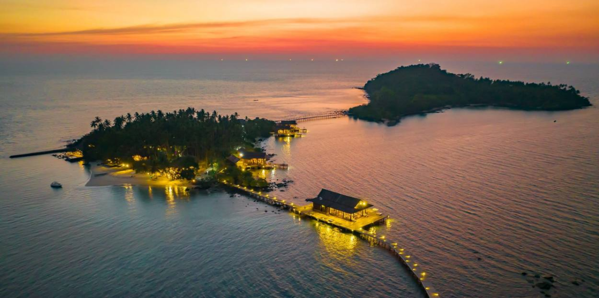 Villas at Full Moon Island Resort, Koh Ampil, Cambodia