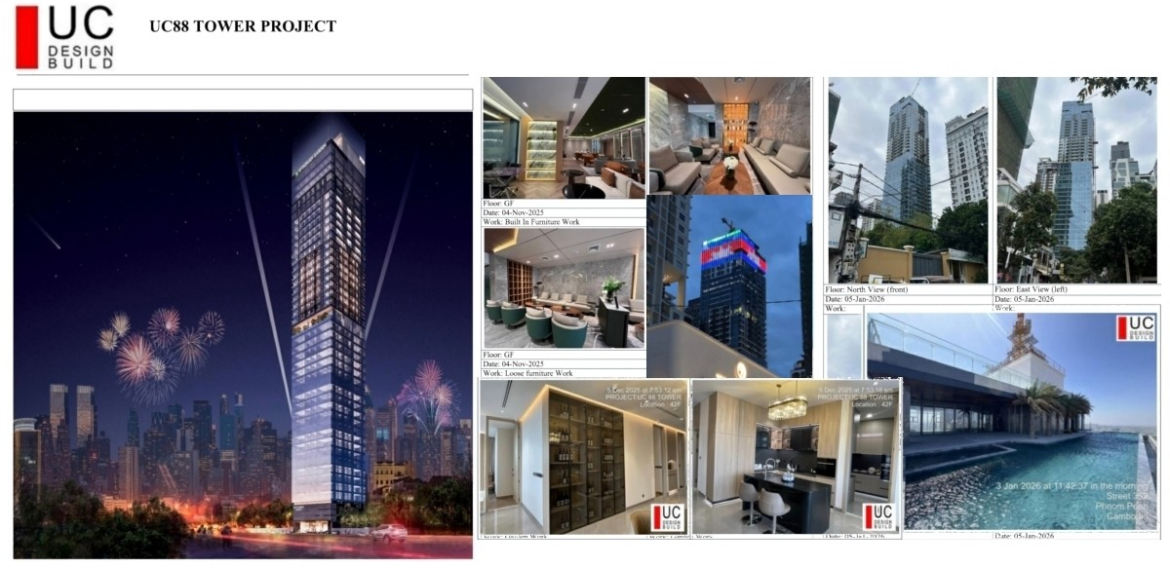 UC88 Wyndham Garden – Project Construction and Finishing Progress Reports