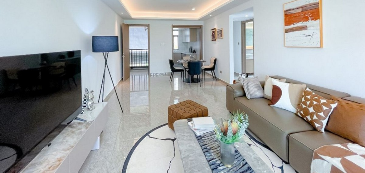 What furniture and appliance packages do developers offer in Phnom Penh?